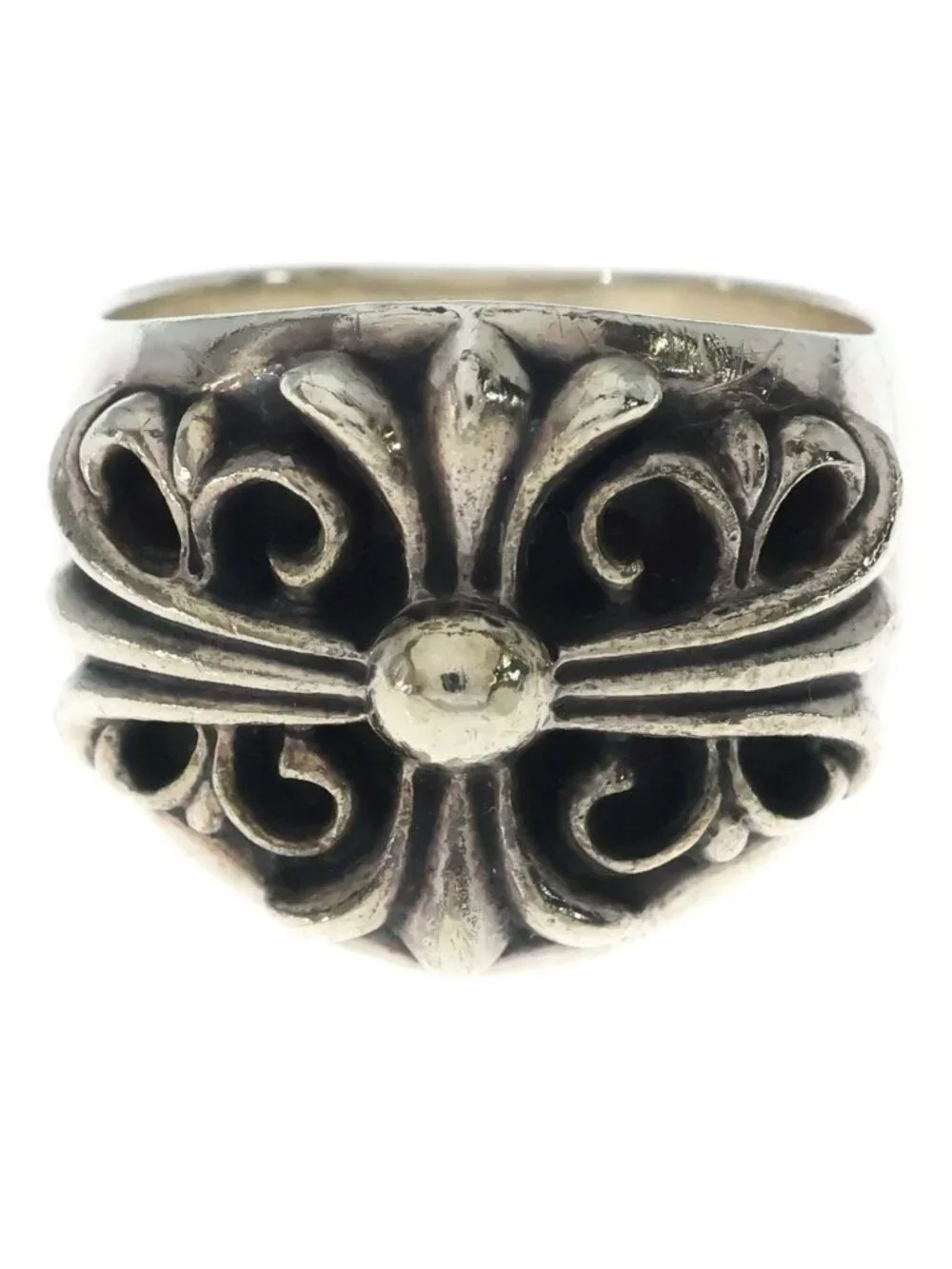 Chrome Hearts Keeper Ring Silver